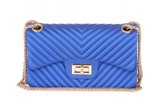 Chevron Jelly Crossbody